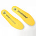 Phenom Elite Warhawk cleat — both shoes with insoles visible, microfiber interior
