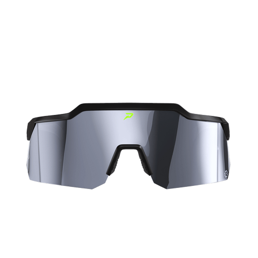Phenom Focus Performance Sunglasses — Black Ops wraparound athletic sunglasses, side profile